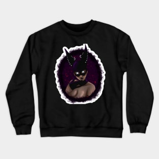 Goth bunny Crewneck Sweatshirt